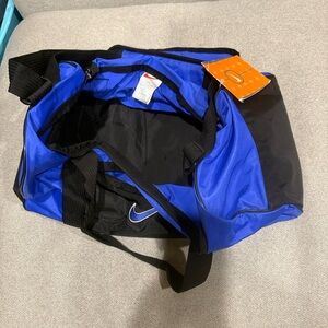 Nike Blue and Black Sports Bag